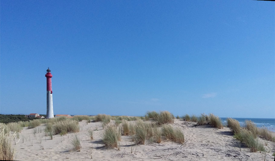 Côte atlantique, le phare de la Coubre, Charente Maritime