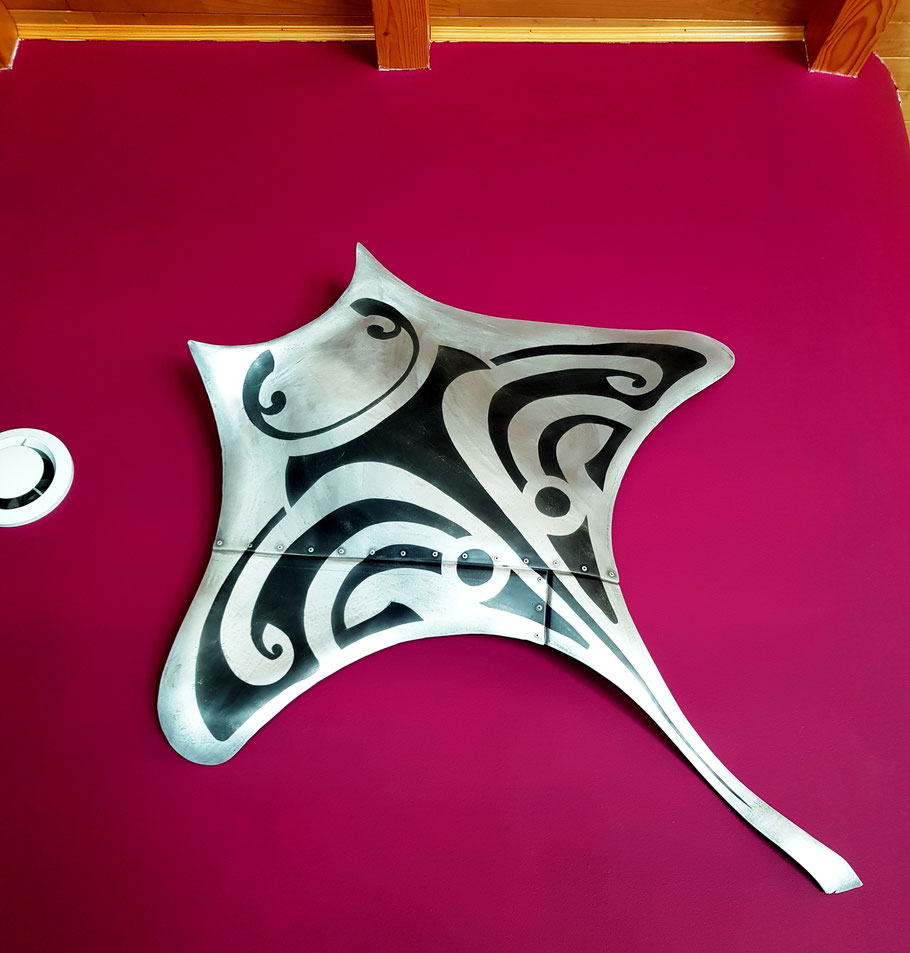 Déco murale - Aluminium formé à la roue anglaise