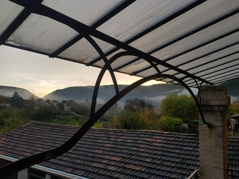 Réalisation d'une verrière 