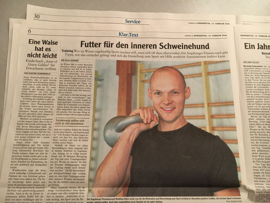 Matthias Maier - Personal Trainer in Augsburg