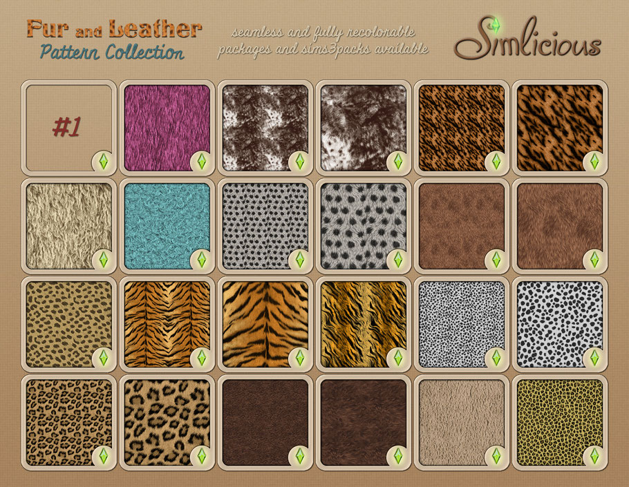 Fur and Leather Pattern Collection