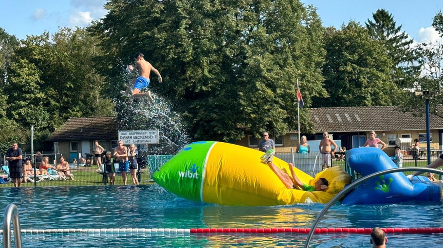 So wie im letzten Jahr wird es auch 2024 zur Eröffnung des Freibades viele Aktionen gaben