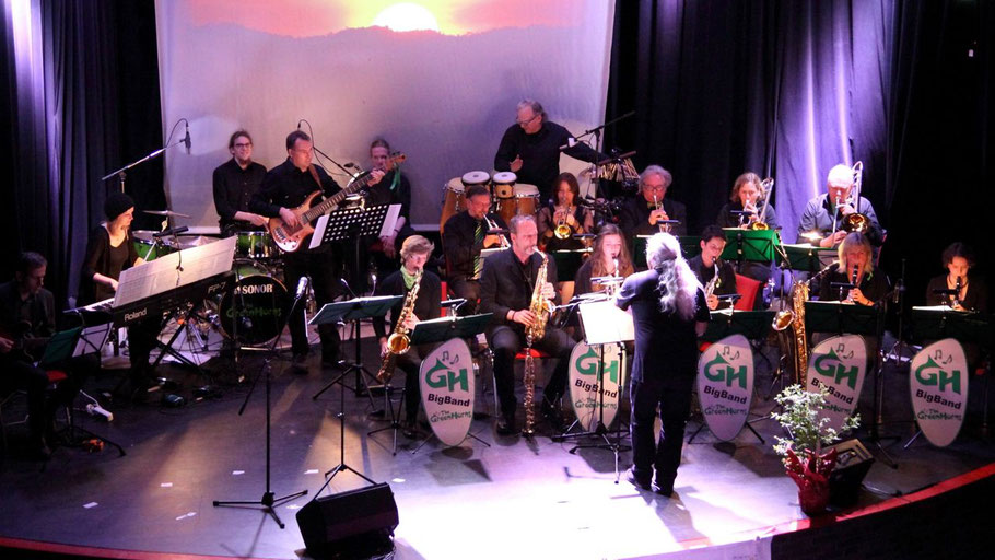 Die Big Band „The Greenshorns" wird beim nächsten Konzert von weiteren Mitgliedern der Musikschule unterstützt