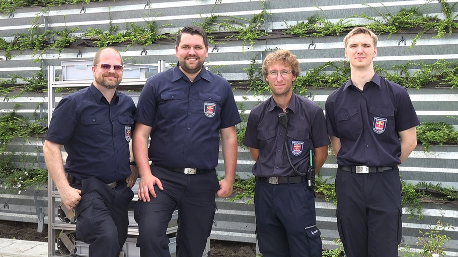 Auch diese Kameraden waren bei der Organisation des Tages der Offenen Tür engagiert
