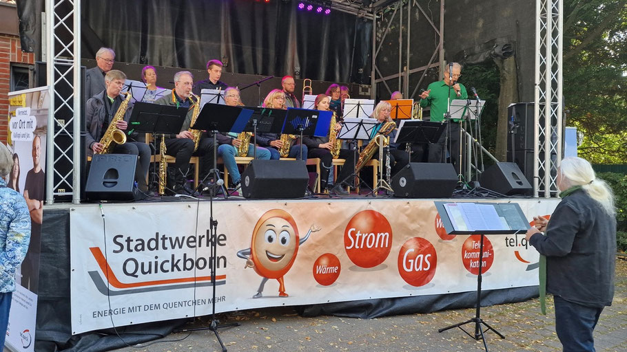 Der Auftritt der Greenhorns am Abend war wiieder ein Höhepunkt des Ausländerfestes