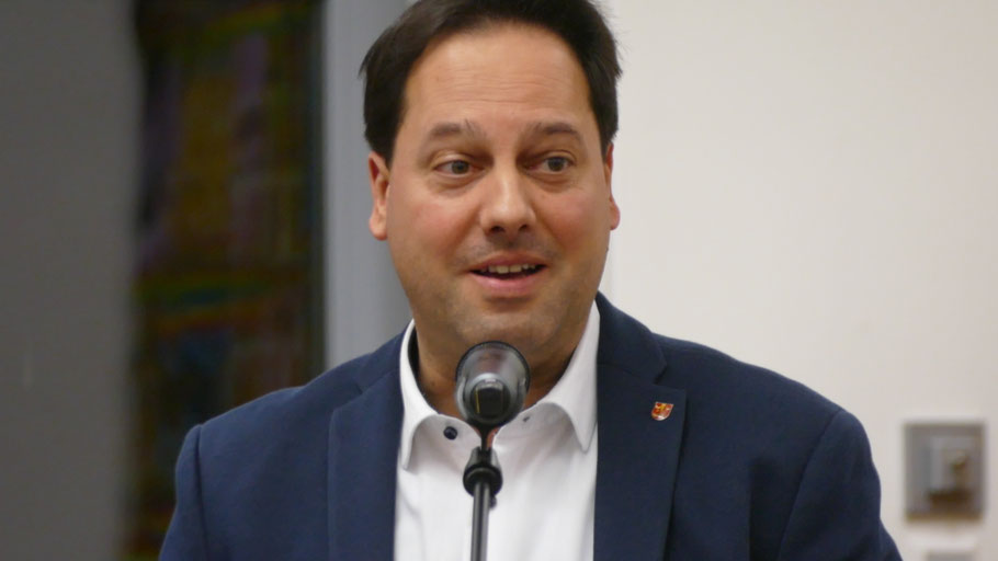 Eike Kuhrke erläuterte die Mehrheitsmeinung der CDU