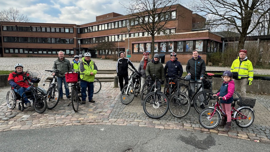 Die Stadtmacher laden zu einer Fahrradtour durch Quickborn ein (Foto: Sarah Köhler)