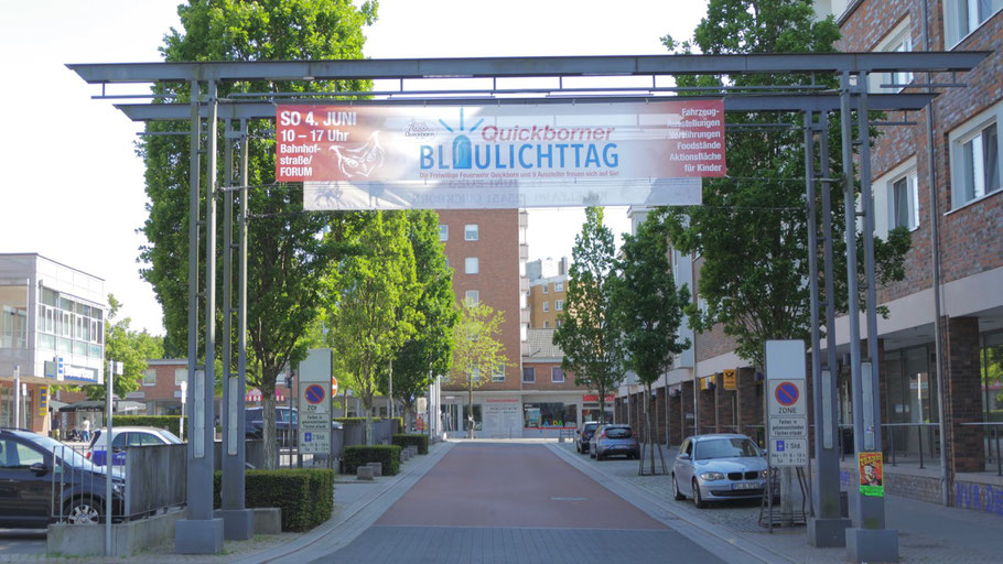 Wegen des Blaulichttages und des Familientages in der Innenstadt wird der ZOB am 4. Juni gesperrrt