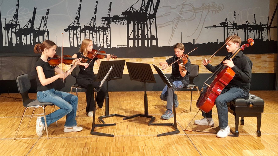 Das Saitenspiel-Quartett wird beim Benefiz-Konzert der Rotarier auftreten