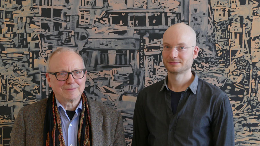 In einer Gemeinschaftsausstellung präsentieren Edwin und sein Sohn Tobias Zaft rund 70 Werke