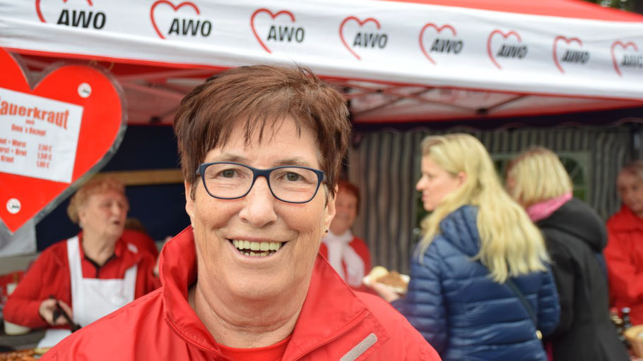 AWO-Chefin Elke Schreiber freut sich auf viele Besucher des Gartenfestes