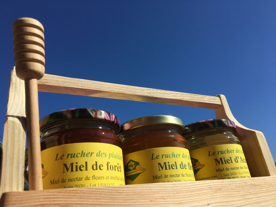 Coffret cadeau de 3 miels