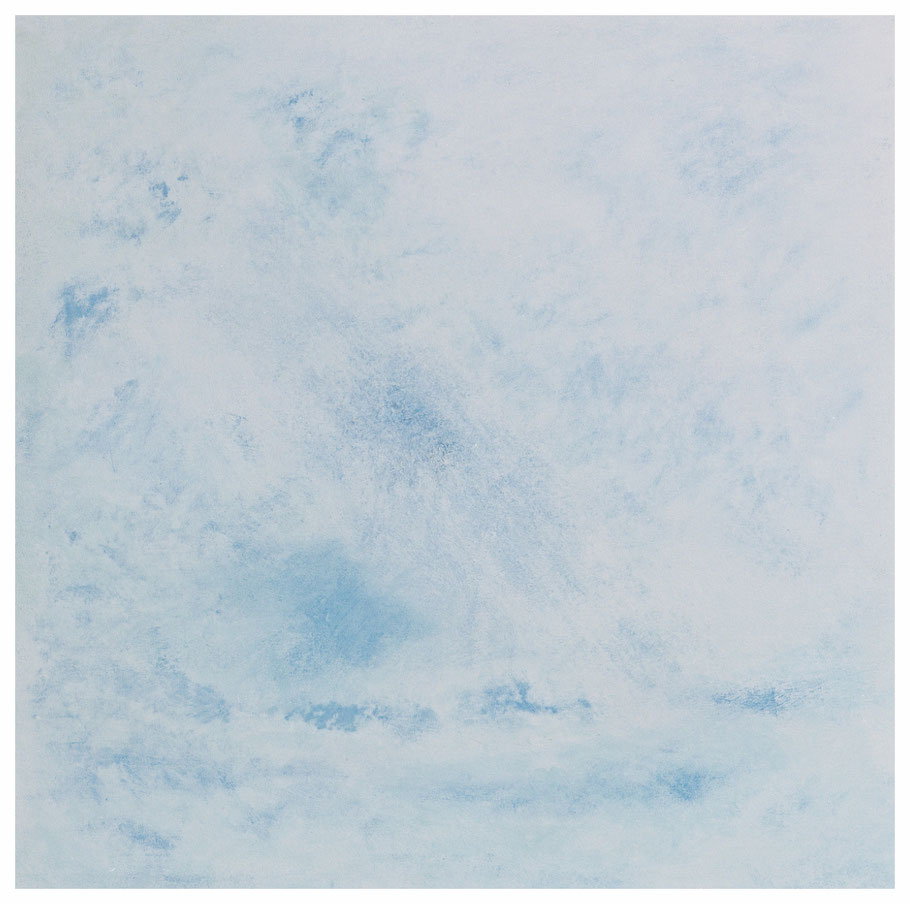 Die leichten Wolken, 86 x 86 cm, Copyright by Martin Uebele