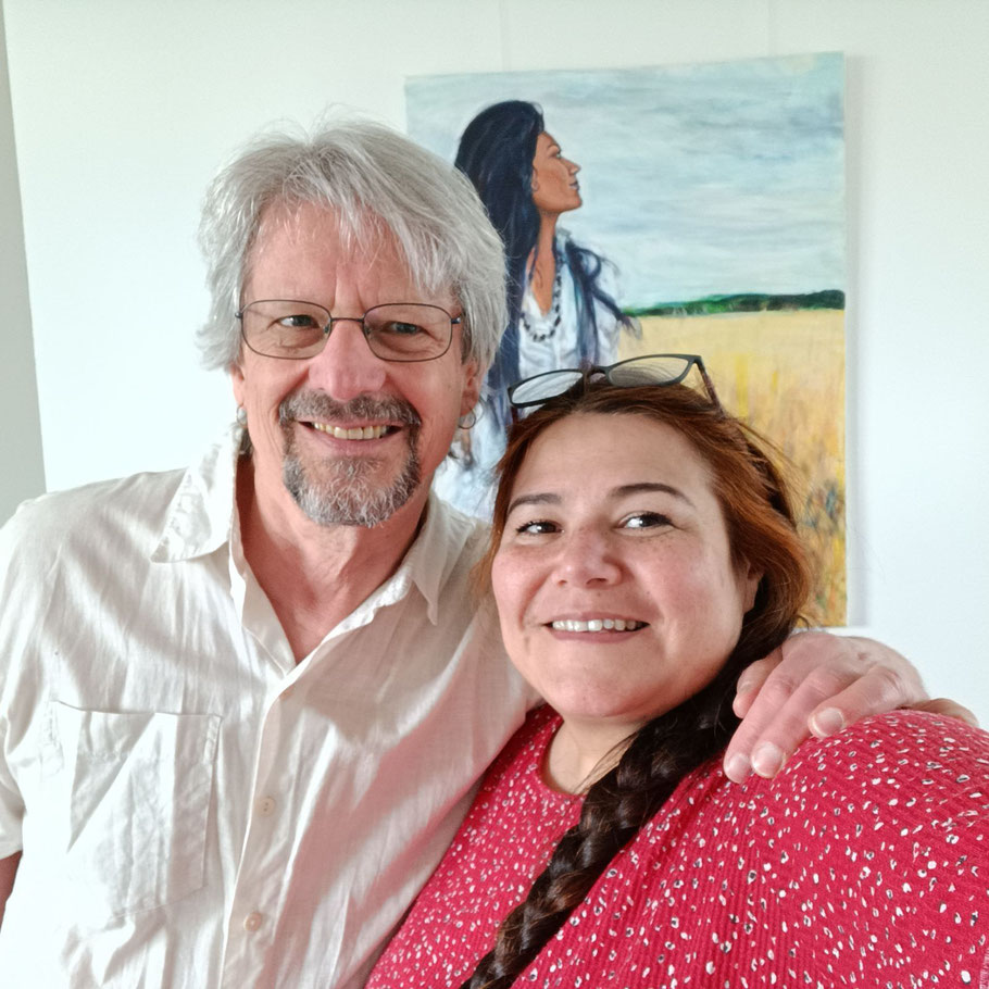Willi Büsing und Jennifer Jennsel vom Atelier Corazón Verde
