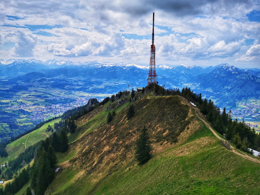 Am Gipfel des Grünten