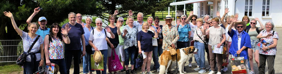 Landfrauen aus Bassum zu Gast auf der Gut Aiderbichl BALLERMANN RANCH bei Annette u. André Engelhardt
