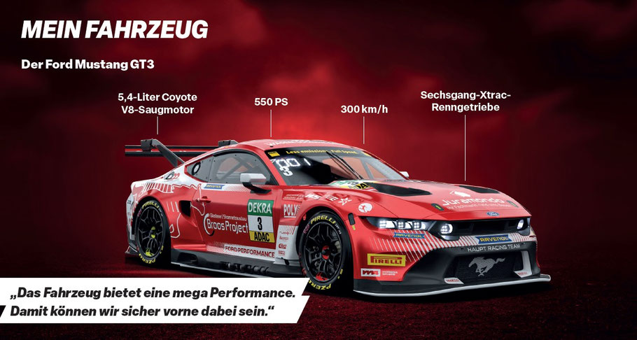 Niklas Kalus GT Masters Ford Mustang GT3