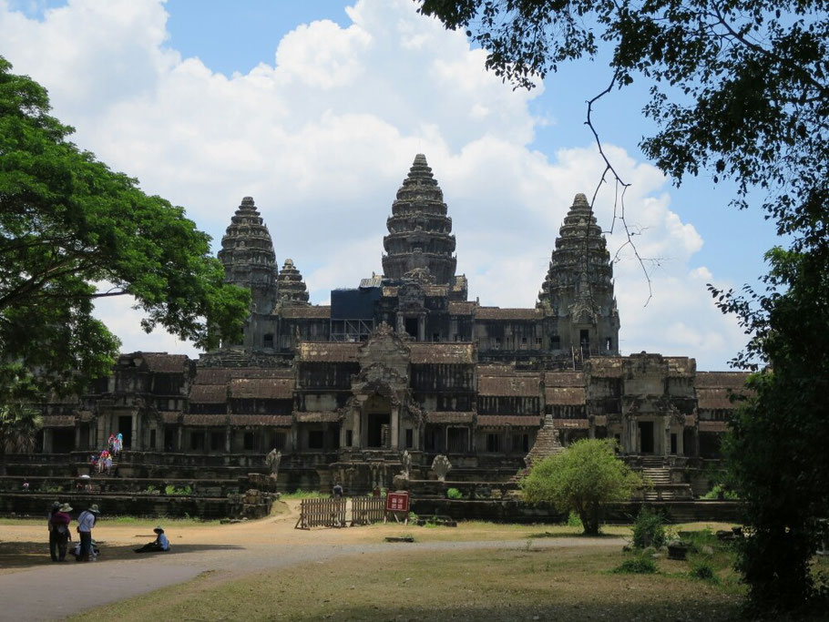 Angkor Wat - unglaublich sogar die Rückseite ;)