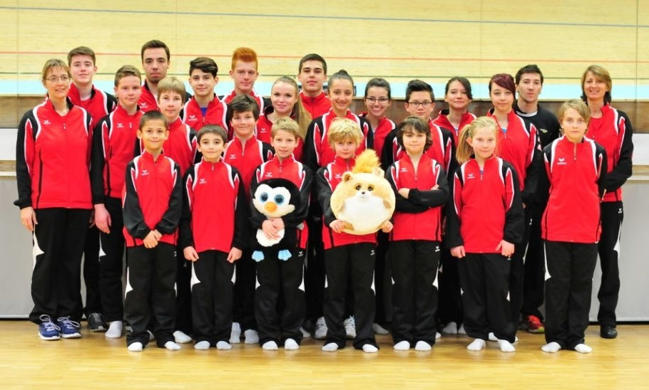 Photo des membres du TC Haut-Léman en 2014