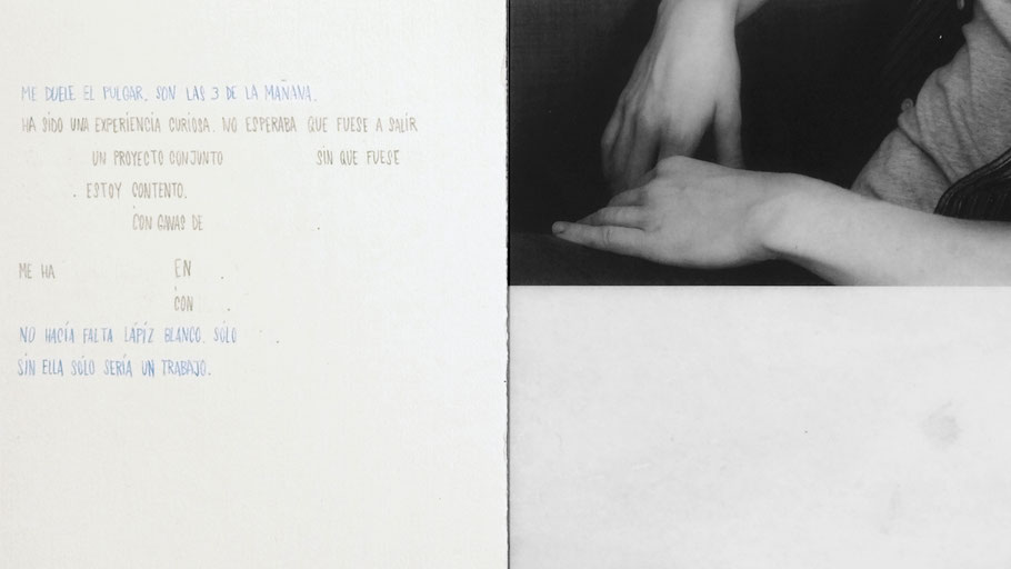 [ 10 minutos ] Libro de artista. Detalle.