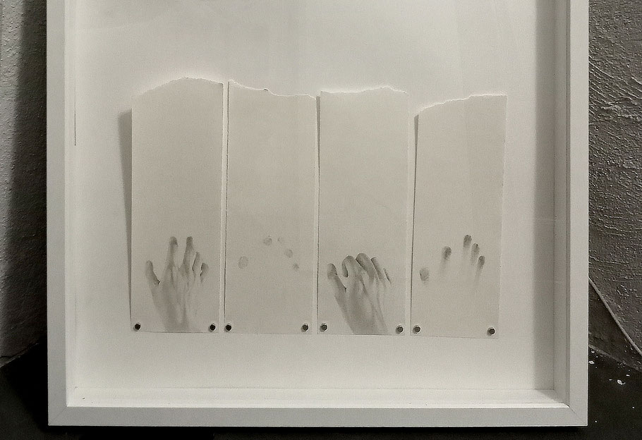 [ Silent Noise ]  Detalle de los dibujos expuestos en Matadero Madrid. (2022)