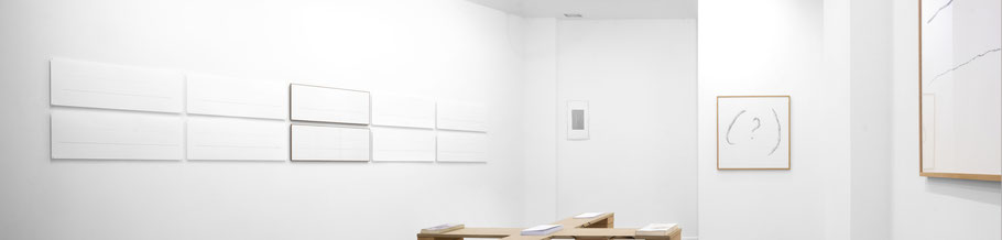 [ Y tus las palabras de otro]  Proyecto expositivo compuesto por dibujo, escritura y libros de artista. (2025)