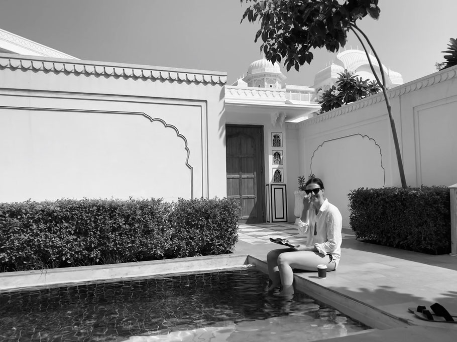 Pooling im JW Marriott Jaipur Resort & Spa