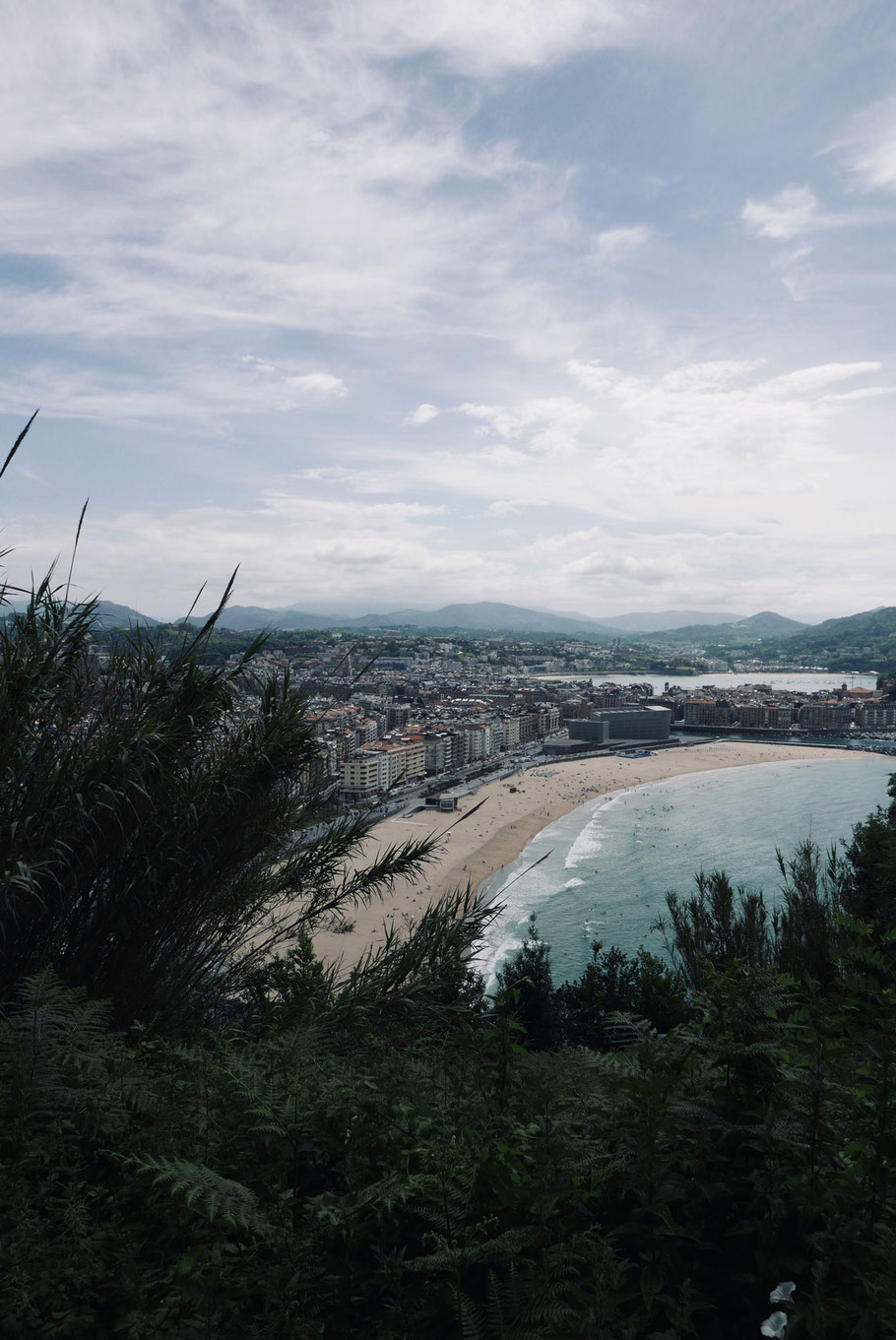 Blick vom Monte Urgull