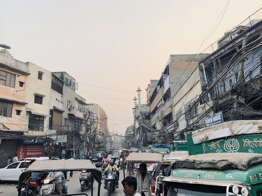 Old Dehli in voller Pracht