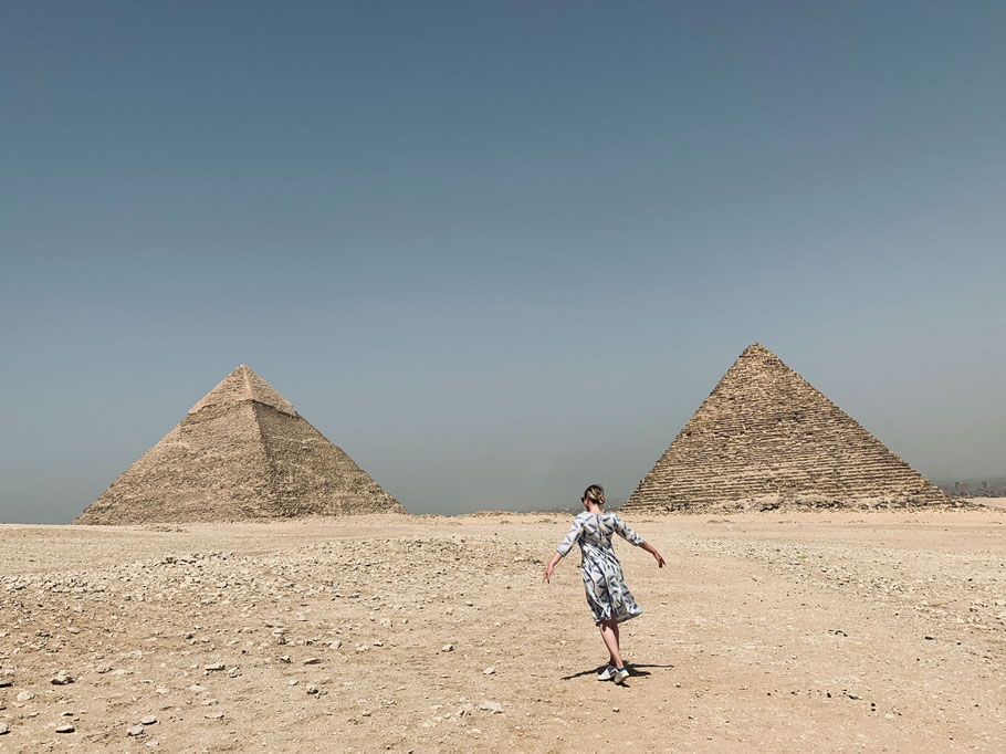 Abstecher an die Pyramiden von Gizeh