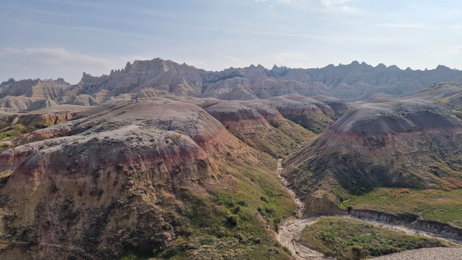 USA Reise Andrea Schild - Badlands Natur erleben