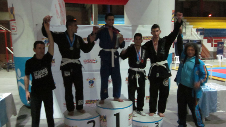 Mauricio Puentes y Julian Rubiano Tercer puesto medallas de Bronce en Absoluto