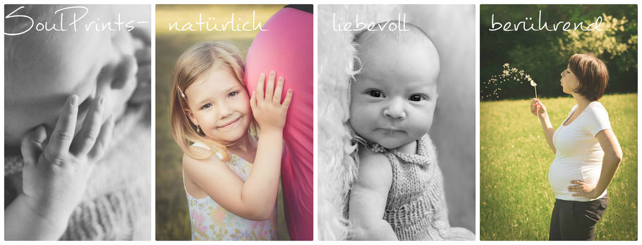 Babyfotografien in den eigenen vier Waenden, mobile Fotografin kommt nach Hause, natuerliche Schwangerschaftsbilder in der Natur