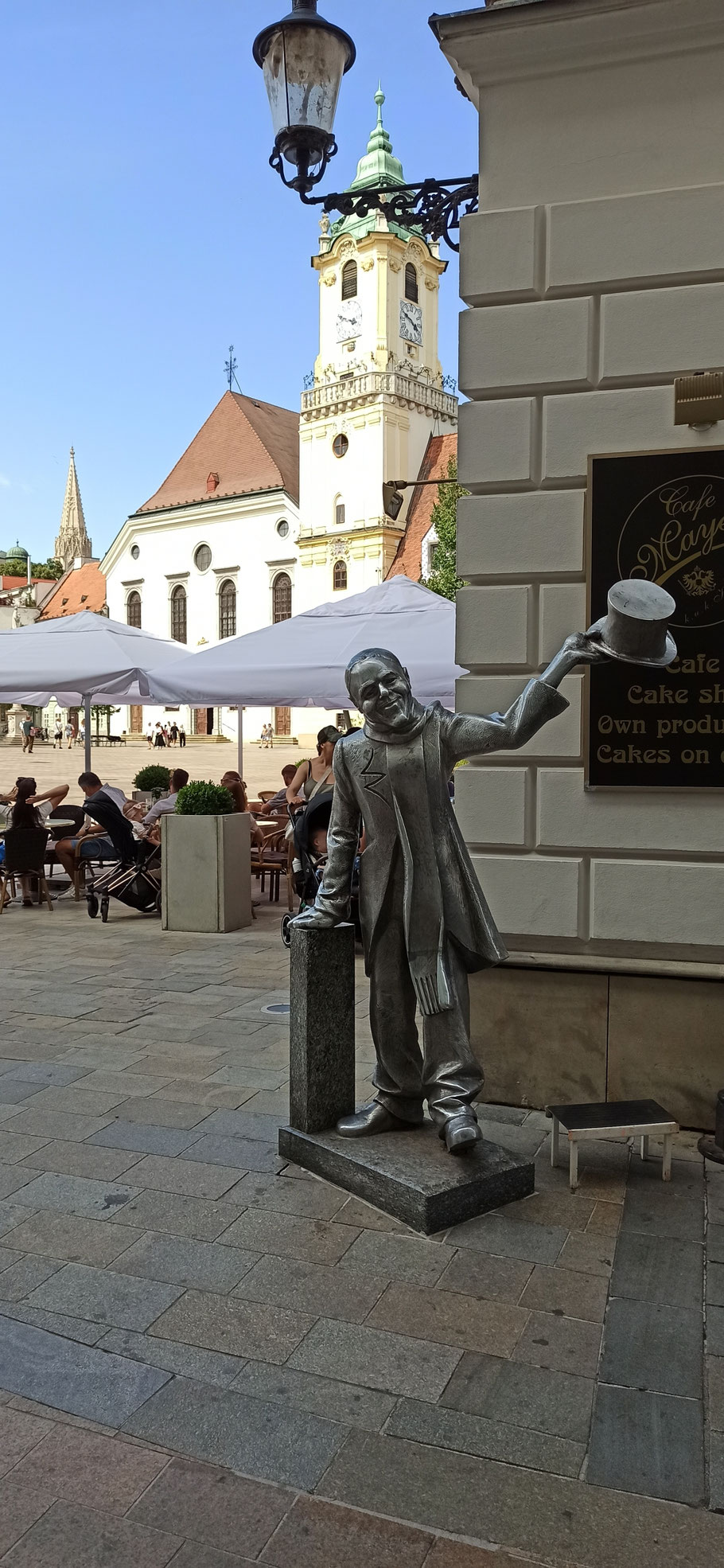 Der schöne Naci, eine persönlichkeit Bratislavas