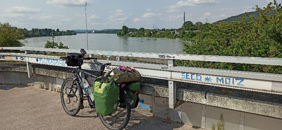 Am Ende der Donauinsel