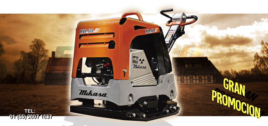 PLACA VIBRATORIA MIKASA MVH-408