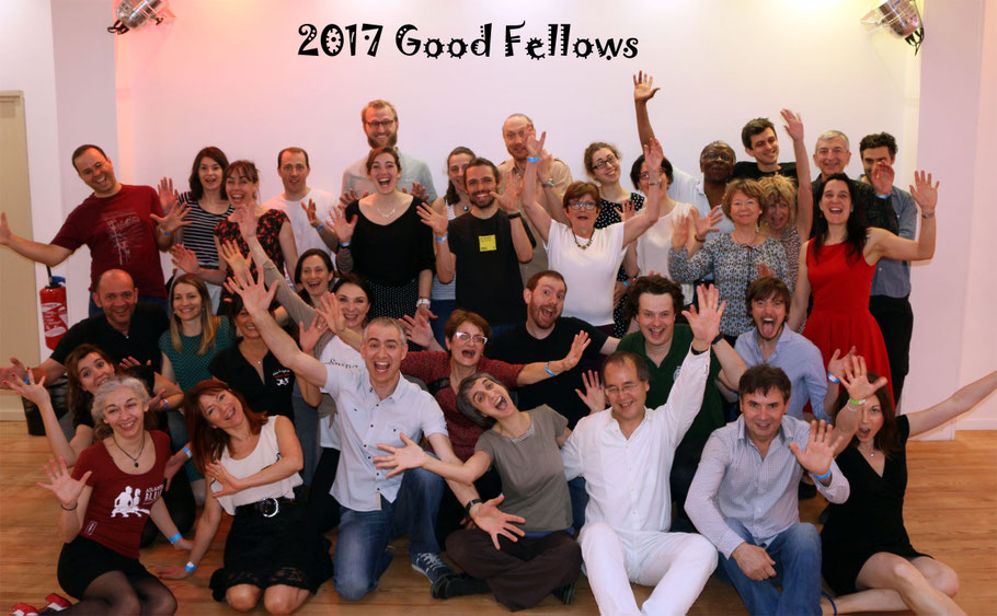 Les Good Fellows 2017 avec nos chers professeurs : Carla, Joao (Lisbonne), Marta et Daire (Dublin) !