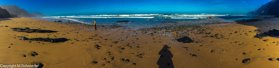 Playa de Cordoama Strand einsam idyllisch