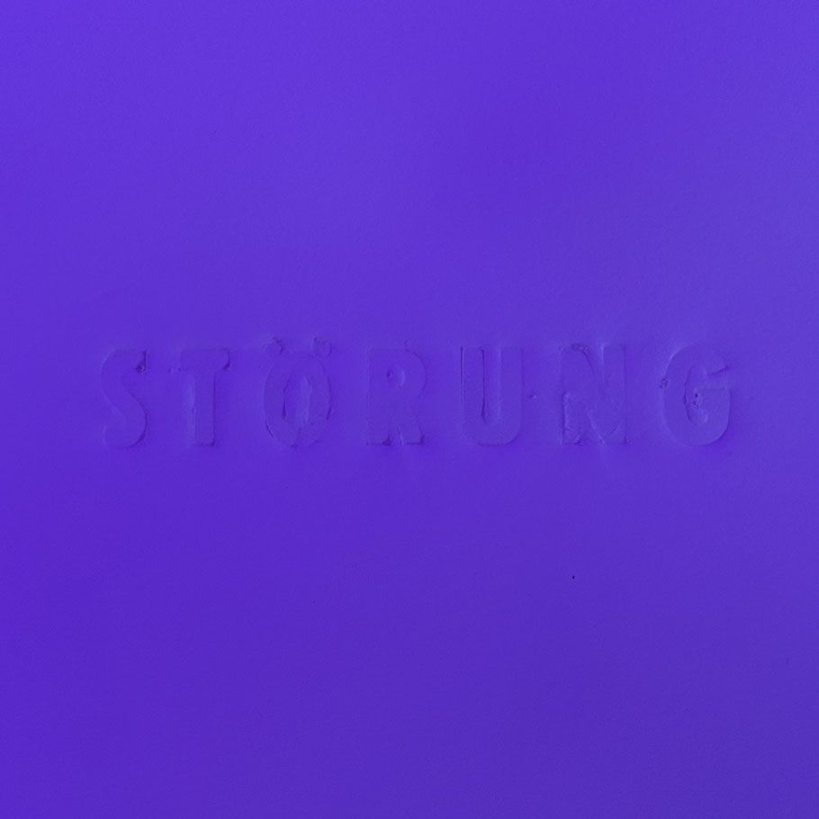 hae kim, detail: störung|monolog, kunsthaus bbk 2022. light|photo: kw