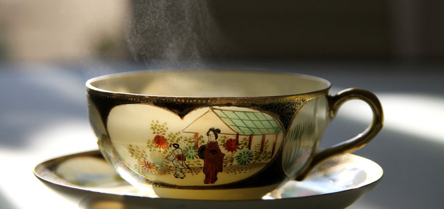 Bild: Chawan Matchaschale Matcha Schale vorwärmen