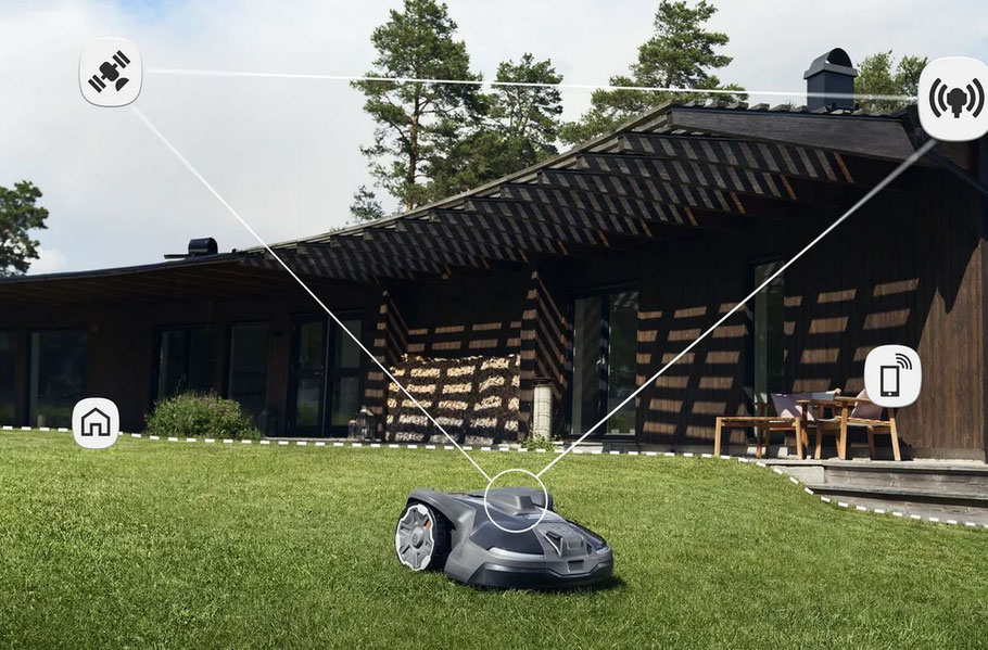 Husqvarna Rasenroboter 320 Nera funktionsbild