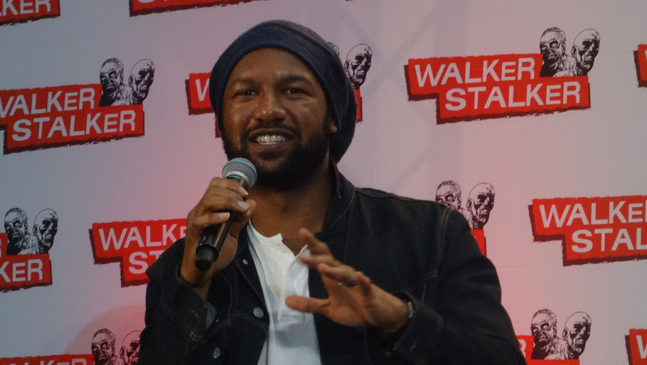 Kenric Green at Walker Stalker Con