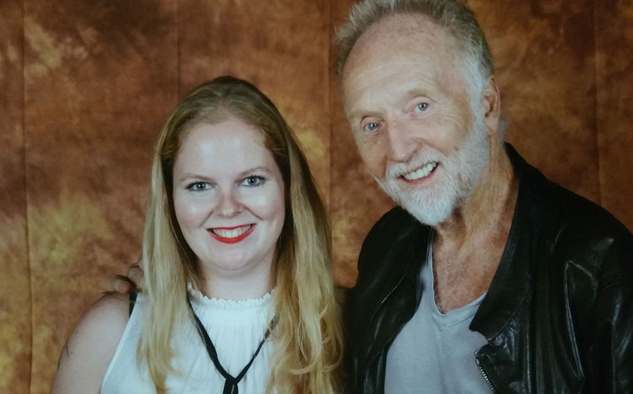 Photo op Tobin Bell at Weekend of Hell