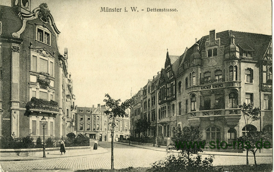 Dettenstraße um 1910