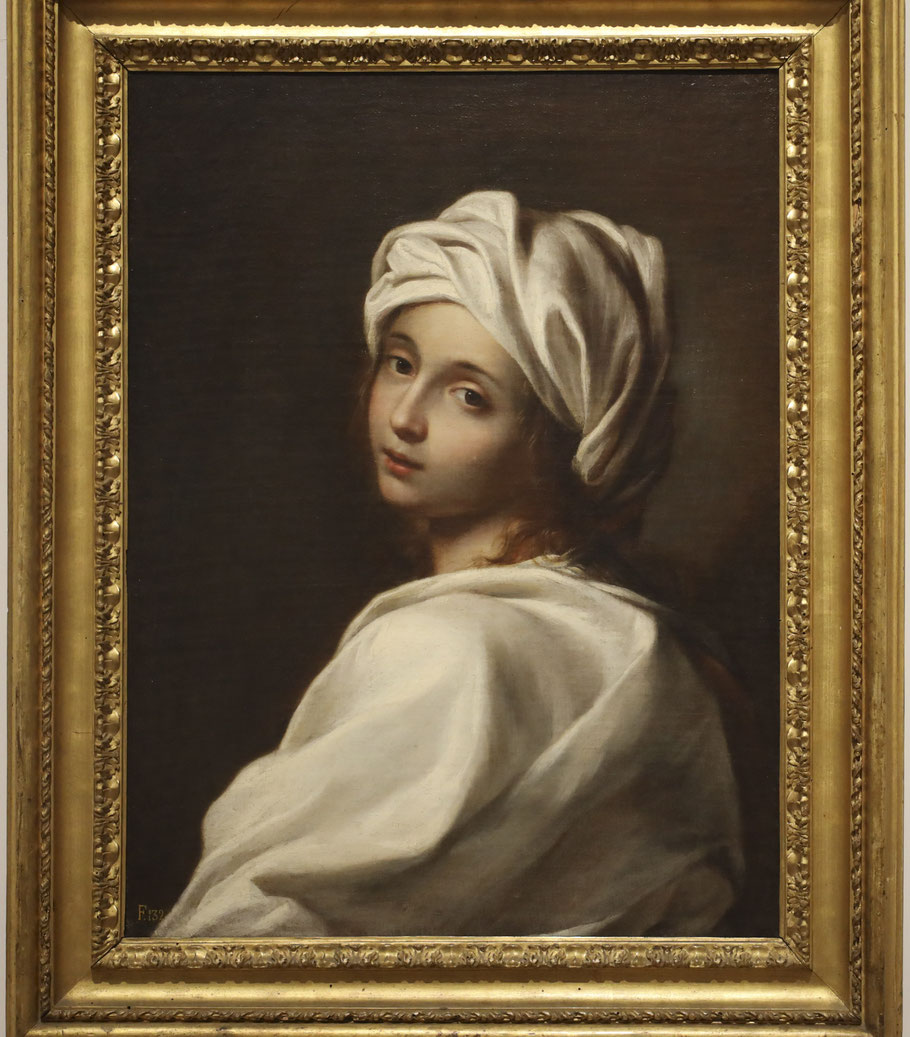 Donna col turbante - Ginevra Contofoli già attribuito a Guido Reni - olio su tela - 1650