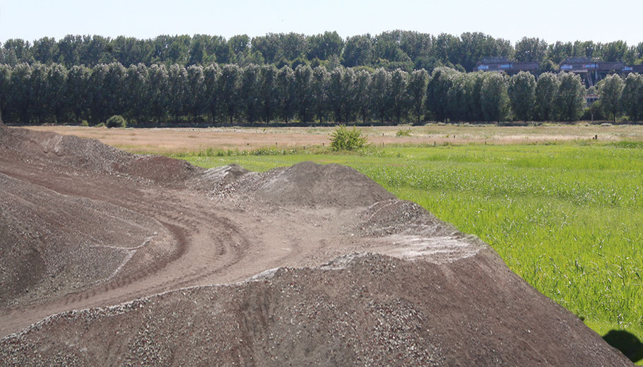 Oberbillwerder Sand Sandaufschüttung Hamburg Bergedorf Billwerder