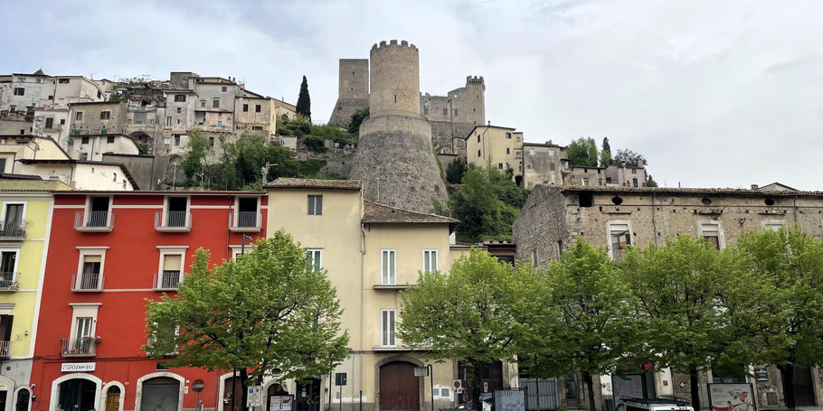 Itri; Blick auf Rocca Caetani