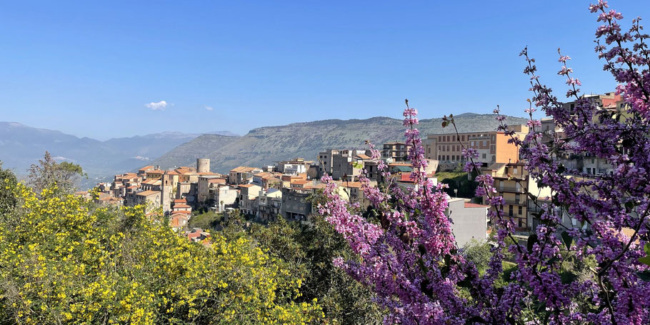 Sonnino; Historisches Zentrum der Stadt (Blick vom Monte della Pietà)