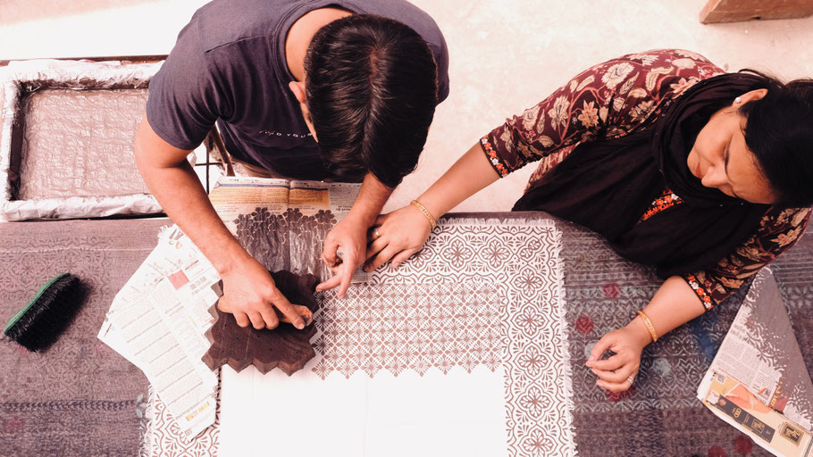 Blockprint Workshop 6 Days all inclusive at Maasa Retreat & Resort Shivpuri India
