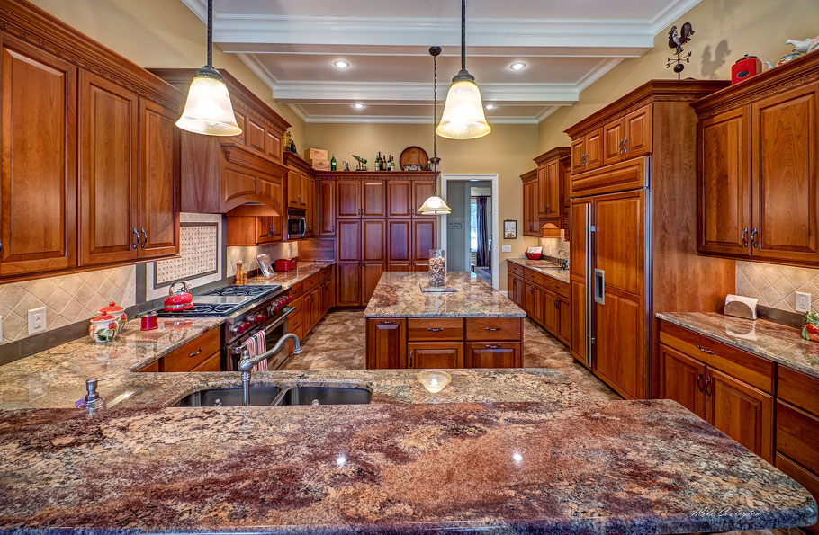 The Kitchen in the Wilcox Home - (Click to see Larger)